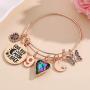 Birthday Gifts for Women Girls Bracelet, Birthday Charm Bracelets 10th 20th 30th 40th 50th 60th 70th 80th 90th Birthday Gift for Daughter, Sister, Friend, Teen Girls, Mom, Grandma