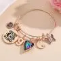 Birthday Gifts for Women Girls Bracelet, Birthday Charm Bracelets 10th 20th 30th 40th 50th 60th 70th 80th 90th Birthday Gift for Daughter, Sister, Friend, Teen Girls, Mom, Grandma