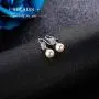 Sllaiss 925 Sterling Silver Pearl Drop Earrings for Women Heart- Shaped Clover Cubic Zirconia Dangle Earrings Lucky Jewelry Gift for Birthday Anniversary Sllaiss 925 Sterling Silver Pearl Drop Earrings for Women Heart- Shaped Clover Cubic Zirconia Dangle Earrings Lucky Jewelry Gift for Birthday Anniversary