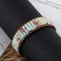 KANGSHUN7 Chakra Bracelets for Women Boho Handmade Natural Jasper Stone Healing Energy Bead Leather Wrap Bracelet Jewelry Collection KANGSHUN7 Chakra Bracelets for Women Boho Handmade Natural Jasper Stone Healing Energy Bead Leather Wrap Bracelet Jewelry Collection