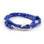 Fashionsupermarket 5-10pcs Nylon Rope Wrap Military Camouflage Nautical Fishook Bracelet, DIY Bracelet,Anklet,Necklace,32 Inch