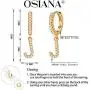 OSIANA Dainty Initial Huggie Hoop Earring for Women 18k Gold Filled Charm Diamond Cubic Zirconia Inlay Alphabet A-Z Drop Dangle Earring Tiny Cute Minimalist Personalized Jewelry Gift for Her OSIANA Dainty Initial Huggie Hoop Earring for Women 18k Gold Filled Charm Diamond Cubic Zirconia Inlay Alphabet A-Z Drop Dangle Earring Tiny Cute Minimalist Personalized Jewelry Gift for Her