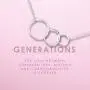 SOLINFOR Generations Necklace - Sterling Silver Jewelry with Gift Wrapping, Card - Gifts for Grandma, Grandmother, Birthday, Mothers Day from Granddaughter- 3 Interlocking Circles Necklace for Women SOLINFOR Generations Necklace - Sterling Silver Jewelry with Gift Wrapping, Card - Gifts for Grandma, Grandmother, Birthday, Mothers Day from Granddaughter- 3 Interlocking Circles Necklace for Women