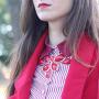 Jane Stone Fashion Gold Tone Bubble Collar Necklace Statement Chunky Jewelry for Women