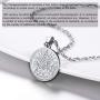 PROSTEEL Tetragrammaton Pentacle Necklace, Customize Available, Eliphas Levis Pentagram Protection, Amulet Wiccan, Magical,The Ancient Power Name of God