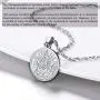 PROSTEEL Tetragrammaton Pentacle Necklace, Customize Available, Eliphas Levis Pentagram Protection, Amulet Wiccan, Magical,The Ancient Power Name of God