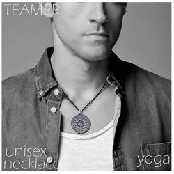 My Shape Fashion Indian Yoga Necklace for Women Men Pendant Necklace OM Yoga Chakra Amulet Necklace Jewelry