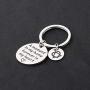 WUSUANED Adoption Gift A Moment in My Home Forever in My Heart Adoption Keychain Adoption Jewelry for Mother Father Daughter Son