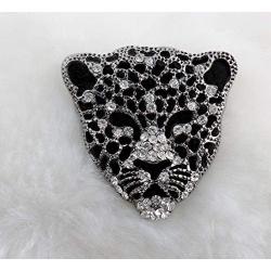 Leopard Brooch Pin Jewelry for Men Suits Valentines Day Gifts for Boyfriend Fathers Day Gifts from Daughter Papa Gifts