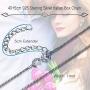 JIANGXIN Waterdrop Birthstone 925 Sterling Silver White Gold Plated Fine Jewelry Set for Women Pendant Necklace Stud Earring