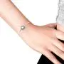 AeraVida Dancing Mystical Sunshine .925 Sterling Silver Bangle Bracelet AeraVida Dancing Mystical Sunshine .925 Sterling Silver Bangle Bracelet