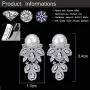 CWWZircons Simulated Pearl Earrings Dangle Leaf Drop Cubic Zirconia Silver Plated Earring for Women Jewelry CWWZircons Simulated Pearl Earrings Dangle Leaf Drop Cubic Zirconia Silver Plated Earring for Women Jewelry