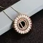 Name Alphabet Initial Letter Pendants Necklace Cubic Zirconia chokers chain Personalized Colar Jewelry for lady Women