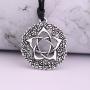Dawapara Pagan Pentacle of The Goddess Rose Talisman Pendant Pentagram Necklace Protection Gifts Jewelry