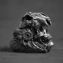 Mens Punk Silver Demon Skull Ring Vintage Heavy Gothic Biker Rings Metal Rock Biker Bands Fashion Jewelry for Men Boy