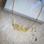 14k Gold Personalized Name Necklace - Custom Made Any Name