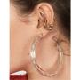 Fomissky Thick Ear Cuffs for Non Pierced Ears 2 Size Per Set, Unique Ear Cuff Conch Earrings Gold Plated Boho Jewelry