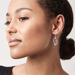 Hot Silver Sterling Silver 925 Dangle Drop Earrings for Women