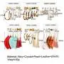 36 Pairs Fashion Earrings Set for Women Teen Girls Assorted Multiple Hoop Stud Earrings Set Bohemian Acrylic Tassel Teardrop Dangle Earrings for Birthday Party Gifts 36 Pairs Fashion Earrings Set for Women Teen Girls Assorted Multiple Hoop Stud Earrings Set Bohemian Acrylic Tassel Teardrop Dangle Earrings for Birthday Party Gifts