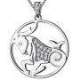 Besilver Zodiac Constellation Pendant Necklace Charm Women Men 925 Sterling Silver Horoscope Sign Astorlogy Necklace Celestial Symbols Jewelry Birthday Gifts for Wife Girlfriend Gift