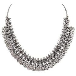 Sansar India Coins Indian Necklace Jewelry for Girls and Women