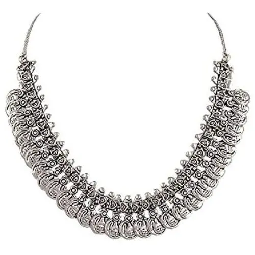 Sansar India Coins Indian Necklace Jewelry for Girls and Women Sansar India Coins Indian Necklace Jewelry for Girls and Women