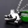 KY Urn Necklaces for Ashes for Women Memorial Charms Pendant Stainless Steel Keepsake Cremation Jewelry