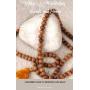 BLUE BOHO DESIGNS. Mala Necklace with Healing Stones for Meditation