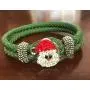 My Prime Gifts Christmas Santa Claus Interchangeable Snap Jewelry Rhinestone Holiday Standard Size 18-20mm Snaps My Prime Gifts Christmas Santa Claus Interchangeable Snap Jewelry Rhinestone Holiday Standard Size 18-20mm Snaps