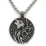 TTKP Odin Wolf and Crow Necklace Jewelry Pendant Nordic Jewelry Viking Charm Pendant TTKP Odin Wolf and Crow Necklace Jewelry Pendant Nordic Jewelry Viking Charm Pendant