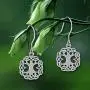 AEONSLOVE 925 Sterling Silver Tree of Life Drop Earrings Pendant Necklace Set, Jewelry Gift for Women AEONSLOVE 925 Sterling Silver Tree of Life Drop Earrings Pendant Necklace Set, Jewelry Gift for Women