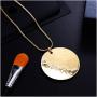 welbijoux Pendant Necklace Silver Gold Chunky Chain Costume Bohemian Necklaces for Women Girls with Gifts Box