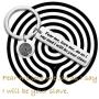 TIIMG Inspired Gift Fear Me Love Me Do As I Say and I Will Be Your Slave Keychain Gift for Boyfriend Husband Girlfriend