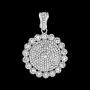 HH Bling Empire Iced Out Pendant Hip Hop Silver Gold Rapper Chain Necklaces for Men 24 Inch