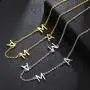 yfstyle Mama Necklace Gifts for Mom 18K Yellow Gold Plated Dainty Mom Necklace Mothers Day Necklace Gift for Mother Grandma Mama Letter Necklace Initial Necklace