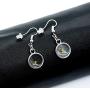 Uloveido Charms Real Mustard Seed Earrings for Women Girls, Stainless Steel Dangle Drop Earrings Y582