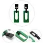 Mrotrida Big Acrylic Earrings for Women Teen Girls Cellulose Acetate Rectangle Pendants Earrings Jewelry