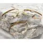 Mud Pie Chelsea Initial Gold Plate Metal Pave Bracelet Mud Pie Chelsea Initial Gold Plate Metal Pave Bracelet