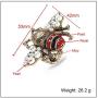 Fashion Enamel Bumblebee Bee Rings, Vintage Pearl Crystal Rhinestone Natural Insect Bee Animal Knuckle Ring Middle Finger Ring Jewelry Women Girl