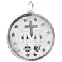 PicturesOnGold.com Miraculous Medal Round Color - Available in Solid 14K Yellow or White Gold, or Sterling Silver