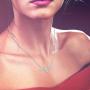 SOUHONEY S925 Sterling Silver Jewelry Bat Necklace for Women,Classic Vampire Choker witch jewelry for women Teens Child for Valentines Day with 18 inch Chain(Send Gift Box)