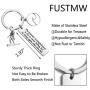 FUSTMW Surfer Gifts Surfing Keychain Inspirational Surfing Lover Gift Ocean Waves Charm Sport Pendant Surfer Girl Gift for Best Friends