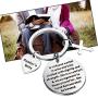BAUNA Pastors Wife Gifts Pastors Wife Appreciation Gifts She is a Comfort and Encouragement to Those Around Her Keychain Ministers Wife Jewelry
