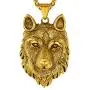 Richsteel Wolf Teeth/Wolf Pendant Necklace for Men 316 Stainless Steel/18K Gold Plated/Black Viking Wolf Nordic Jewelry(with Gift Box) Richsteel Wolf Teeth/Wolf Pendant Necklace for Men 316 Stainless Steel/18K Gold Plated/Black Viking Wolf Nordic Jewelry(with Gift Box)