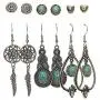 6 Pairs Fashion Vintage Drop Dangle Earrings Set for Women Bohemian Hollow Leaf Acrylic Earrings Jewelry for Gifts 6 Pairs Fashion Vintage Drop Dangle Earrings Set for Women Bohemian Hollow Leaf Acrylic Earrings Jewelry for Gifts