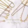 ELEARD Gold Chain Necklace Bracelet Set for Women Girls Adjustable Paperclip Link Boho Choker Necklace with Lock Heart Disc Pendant Dainty Chunky Chain Punk Necklaces Jewelry Birthday Party Gifts ELEARD Gold Chain Necklace Bracelet Set for Women Girls Adjustable Paperclip Link Boho Choker Necklace with Lock Heart Disc Pendant Dainty Chunky Chain Punk Necklaces Jewelry Birthday Party Gifts