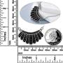 POPLYKE Dissent Collar Necklace for Women Sterling Silver RBG Necklace Jewelry Gifts for Fans of Ruth Bader Ginsburg