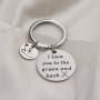 Zuo Bao Dad Golf Keychain Golf Jewelry Golfer Gift I Love You to The Green and Back Keychain Gift for Golf Players