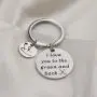 Zuo Bao Dad Golf Keychain Golf Jewelry Golfer Gift I Love You to The Green and Back Keychain Gift for Golf Players