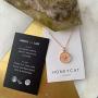 HONEYCAT Starburst Pendant Necklace in Gold, Rose Gold, or Silver | Minimalist, Delicate Jewelry